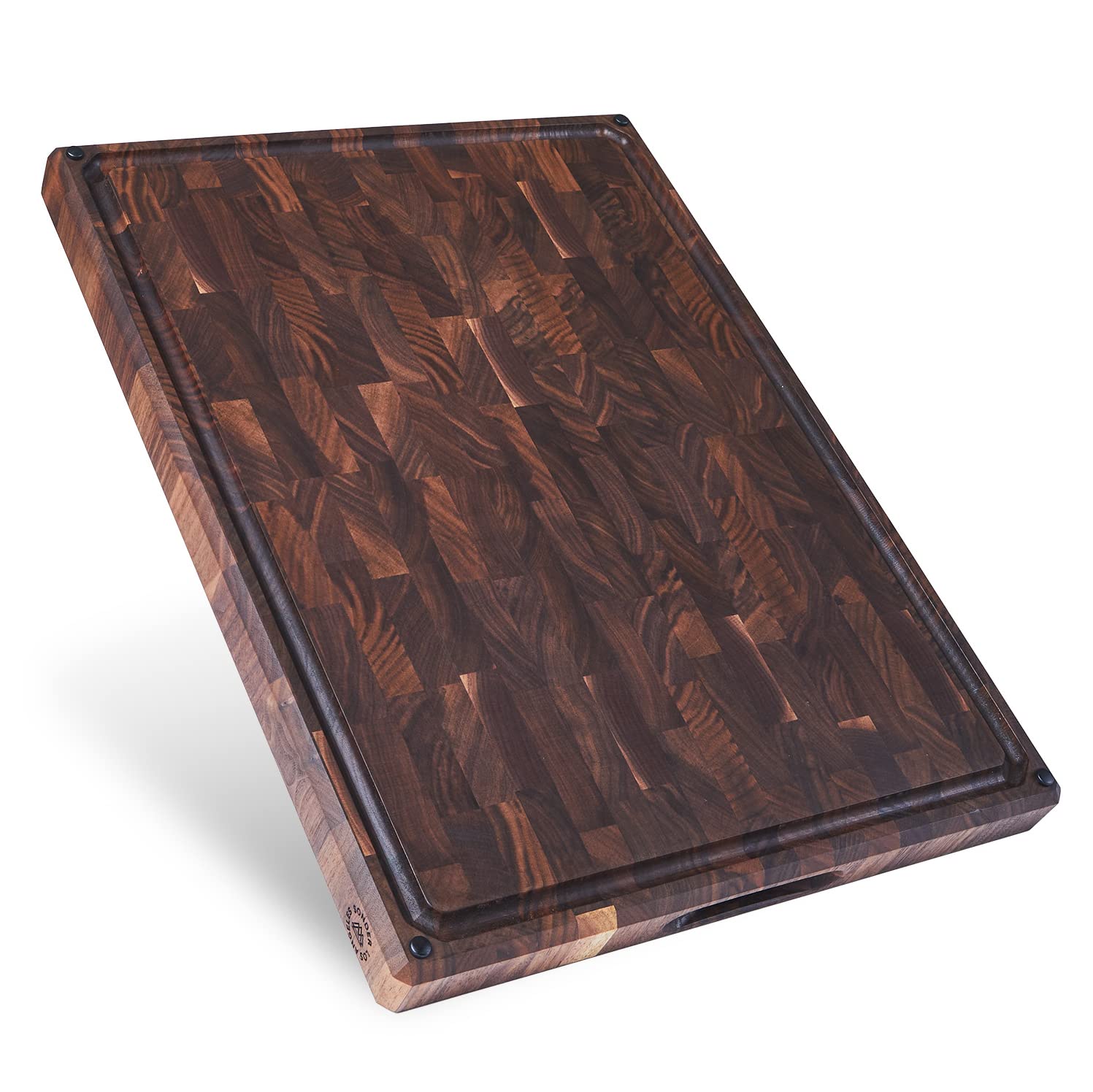 Sonder Los Angeles Welton end grain cutting board for knife-friendly prep and durability