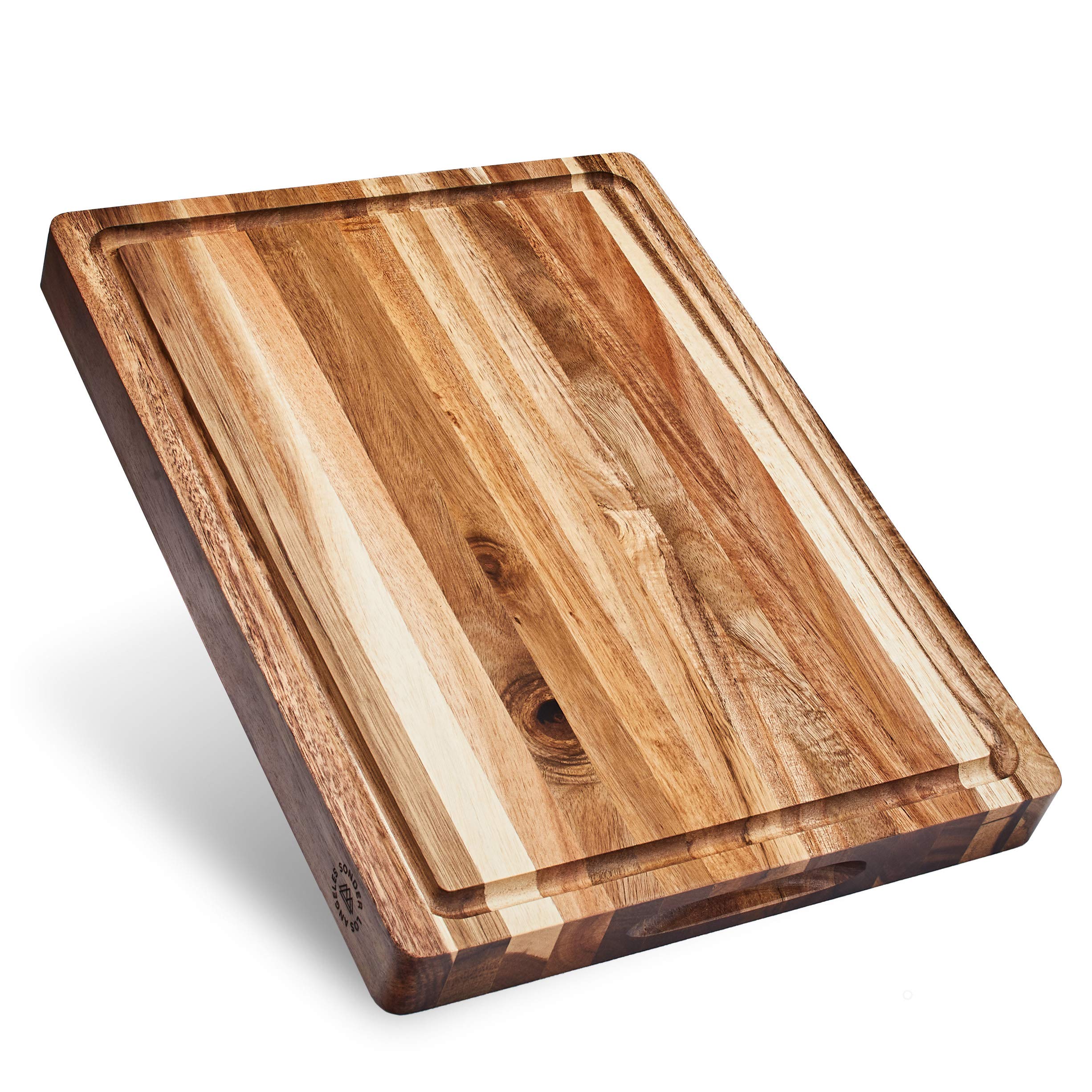 Sonder Los Angeles Winsome Acacia edge-grain board for durable daily prep