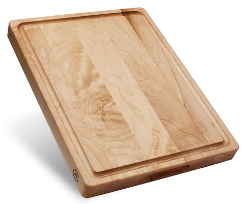 Sonder Los Angeles Winsome Maple Cutting Board edge grain close-up showing a durable prep surface