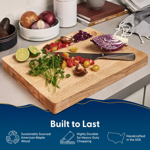 Sonder Los Angeles Winsome Maple Cutting Board gift box included