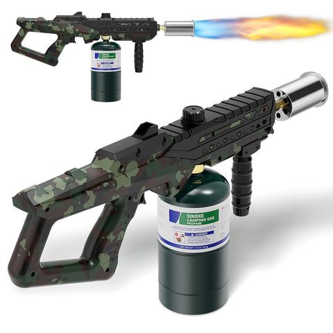 Sondiko cooking torch with angled nozzle enables precise ignition and even searing