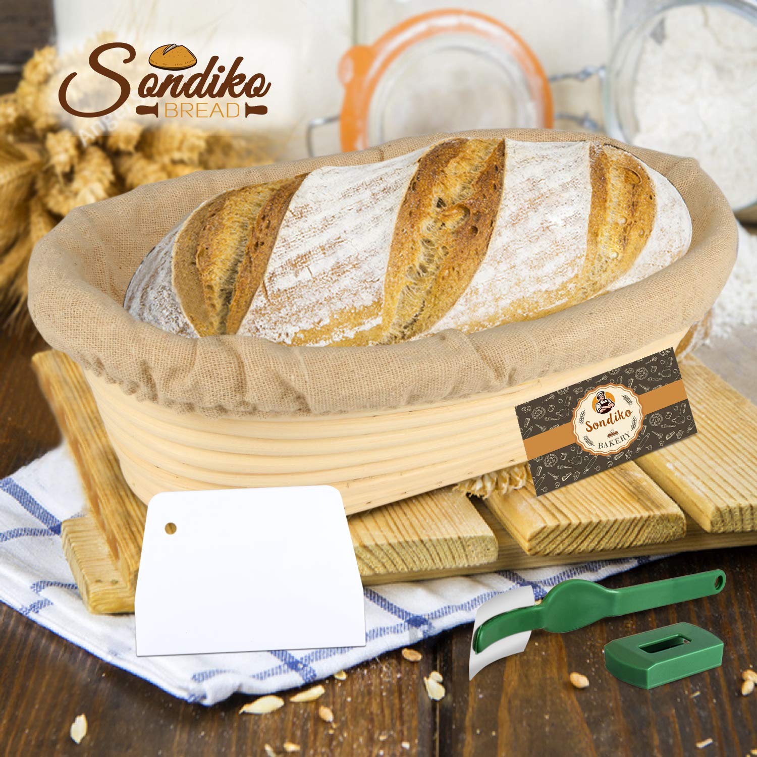 Sondiko gift-ready packaging ideal for home and professional bakers.