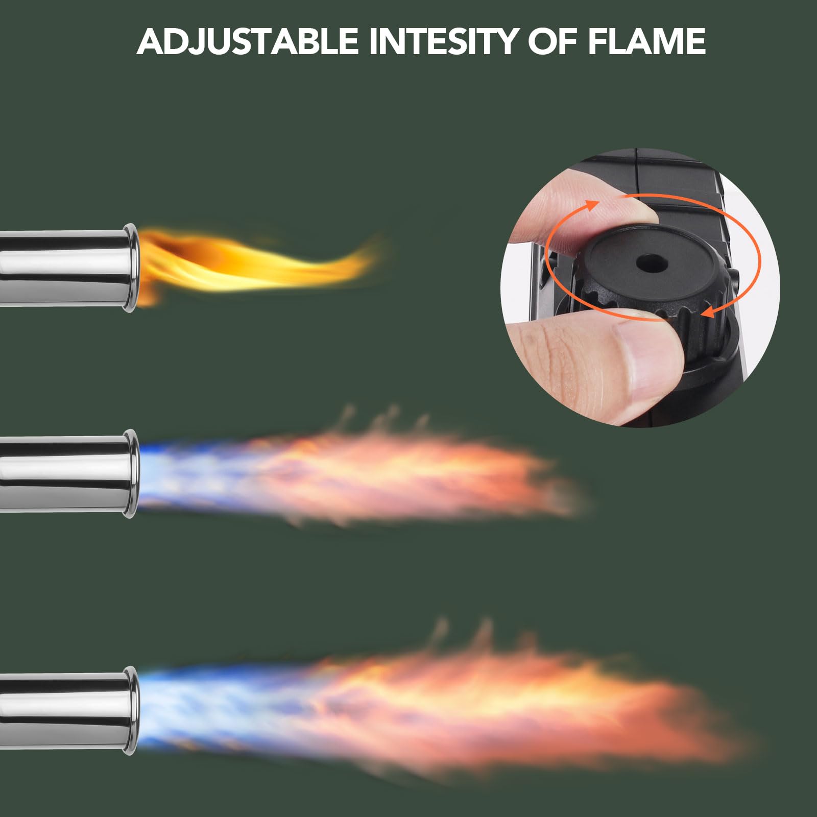 Sondiko high-heat culinary torch for quick charcoal lighting and searing