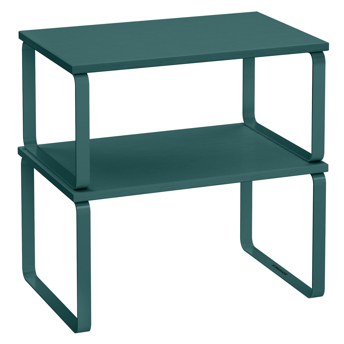 Songmics cabinet organizer shelf in Marrs Green, 2-pack for space saving
