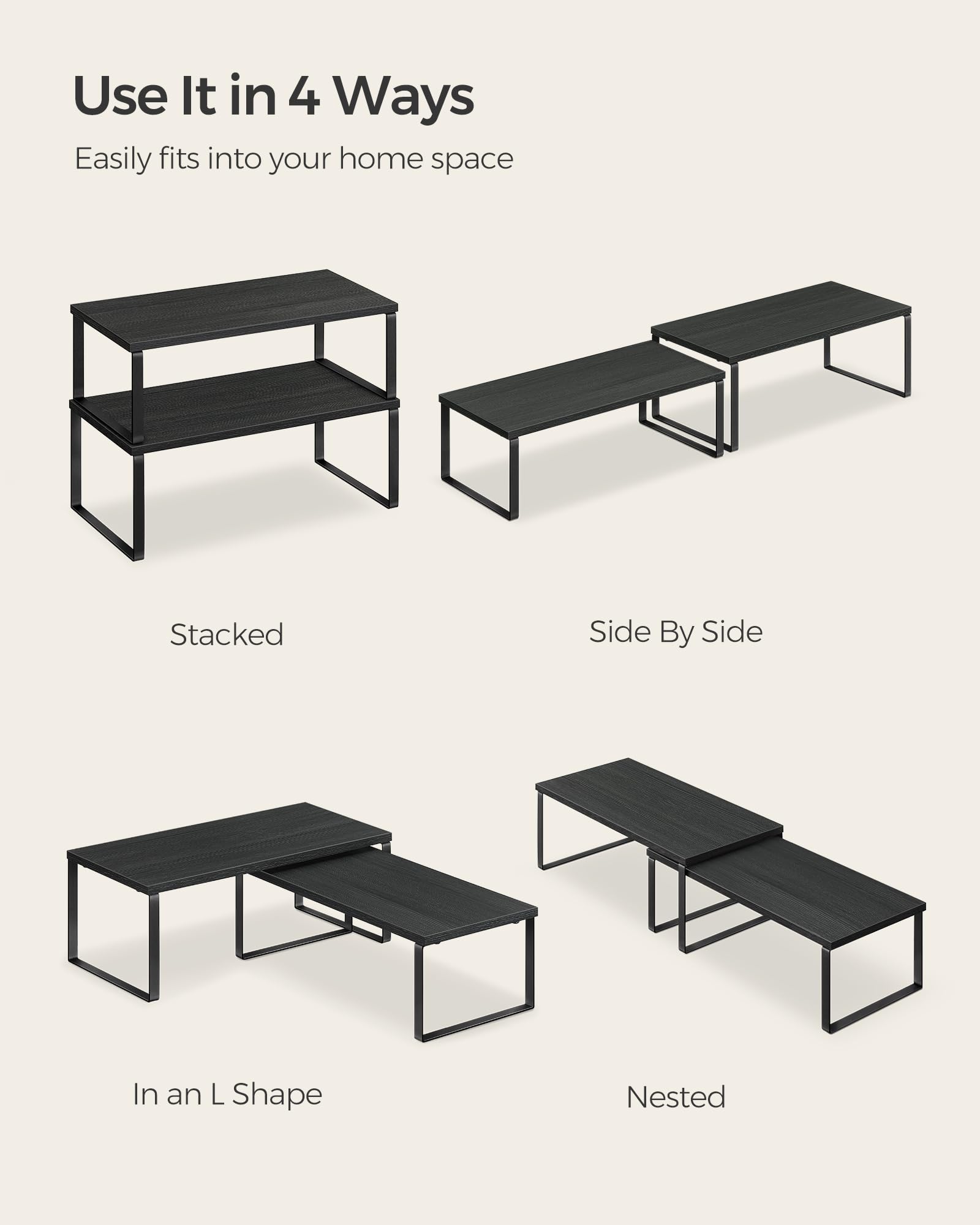SongMICS dining room use elevates centerpieces with practical storage.