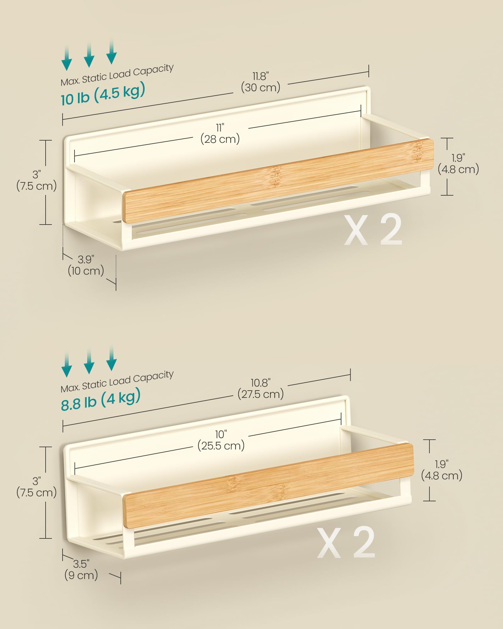 SongMics magnetic rack on washing machine proves versatility beyond the kitchen