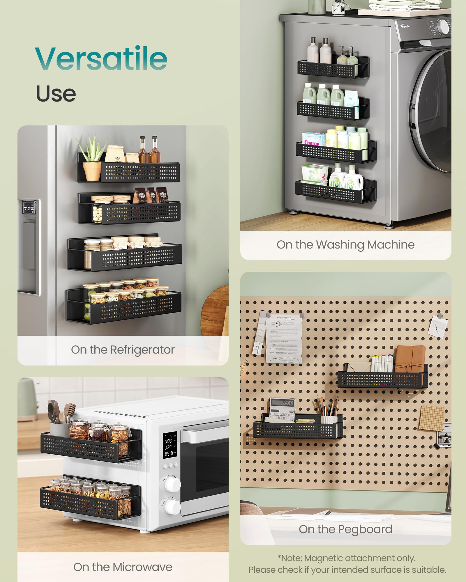 Songmics perforated front panel for stylish visibility