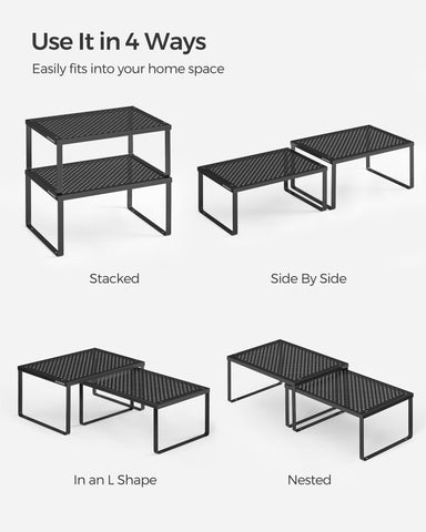 Heavy-load support of SongMICS shelves up to 22 lb per shelf