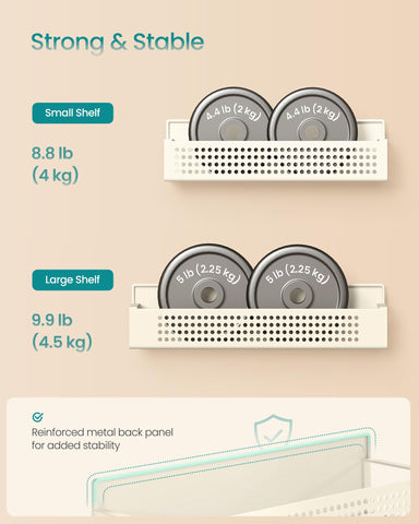 Songmics spice rack on washing machine demonstrates versatile placement