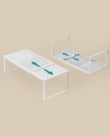 Songmics versatile storage suitable for counter, cabinet, or entryway.