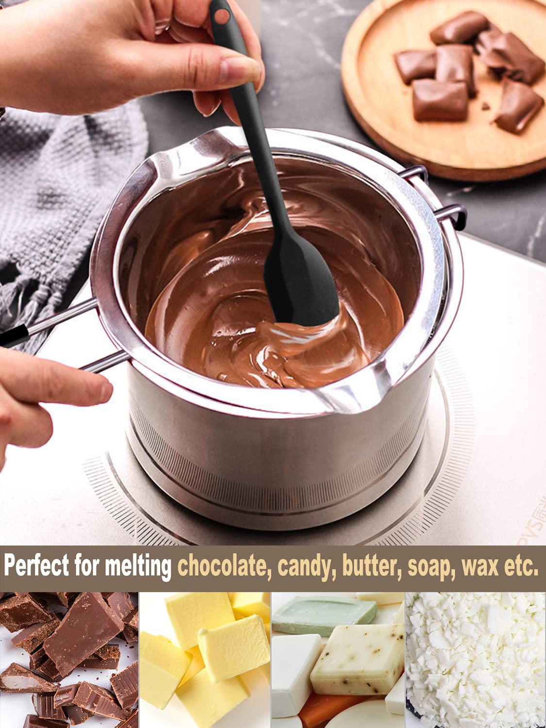 Songziming dishwasher-safe pots for easy cleanup after melting