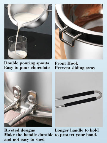 Songziming silicone spatula included for easy scraping and stirring