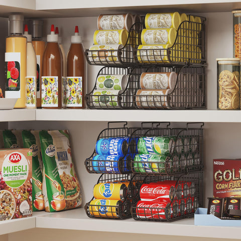 Sonyabecca compact 6-pack helps maximize vertical storage in tight spaces.