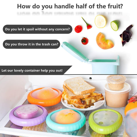 SOOPLEU fridge organization berry container with clear lid for quick ID.