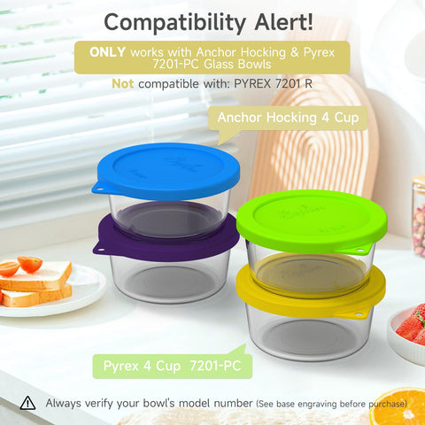 SOPHICO lid yellow-green color for quick fridge identification