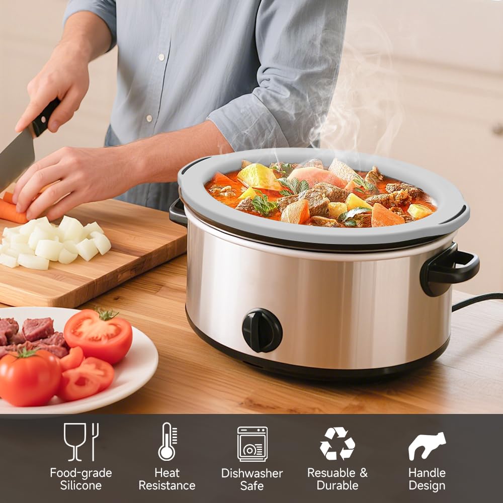 SOPHICO ChefAid liner fits 6-8 quart slow cookers for versatile meals
