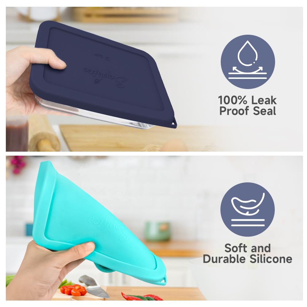 SOPHICO dishwasher-safe silicone lid easy to clean after meals