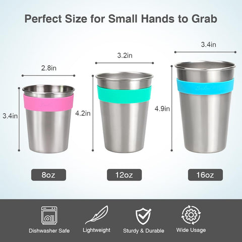 SOPHICO hanging cup on fridge or cooler demonstrates versatile beverage options.