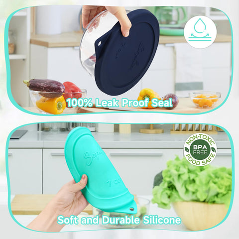 SOPHICO lid resists extreme temperatures for versatile storage