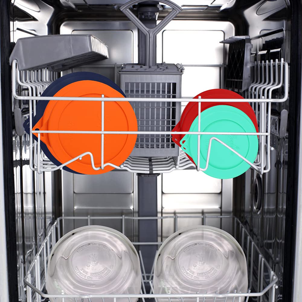 SOPHICO 4 cup lid secures round bowls against spills