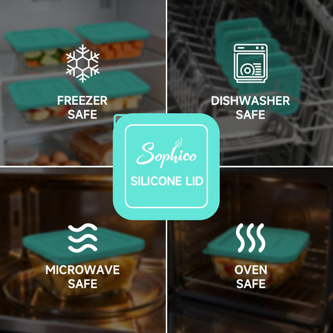 SOPHICO lids feature a hanging hole for easy storage and quick dry.