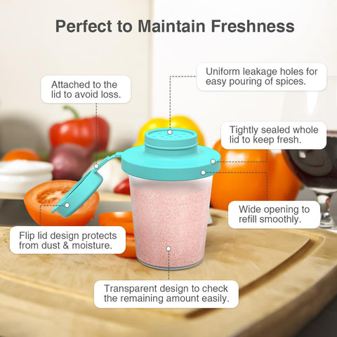SOPHICO transparent PP containers show contents at a glance.