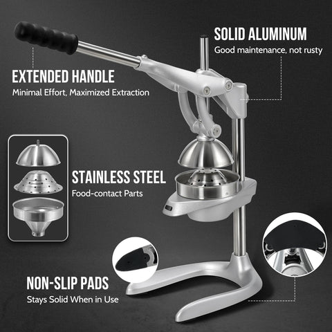 Sopito dishwasher-safe-parts simplify cleanup after juicing