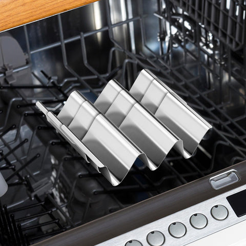 Sopito dishwasher-safe holder cleans quickly after meals.