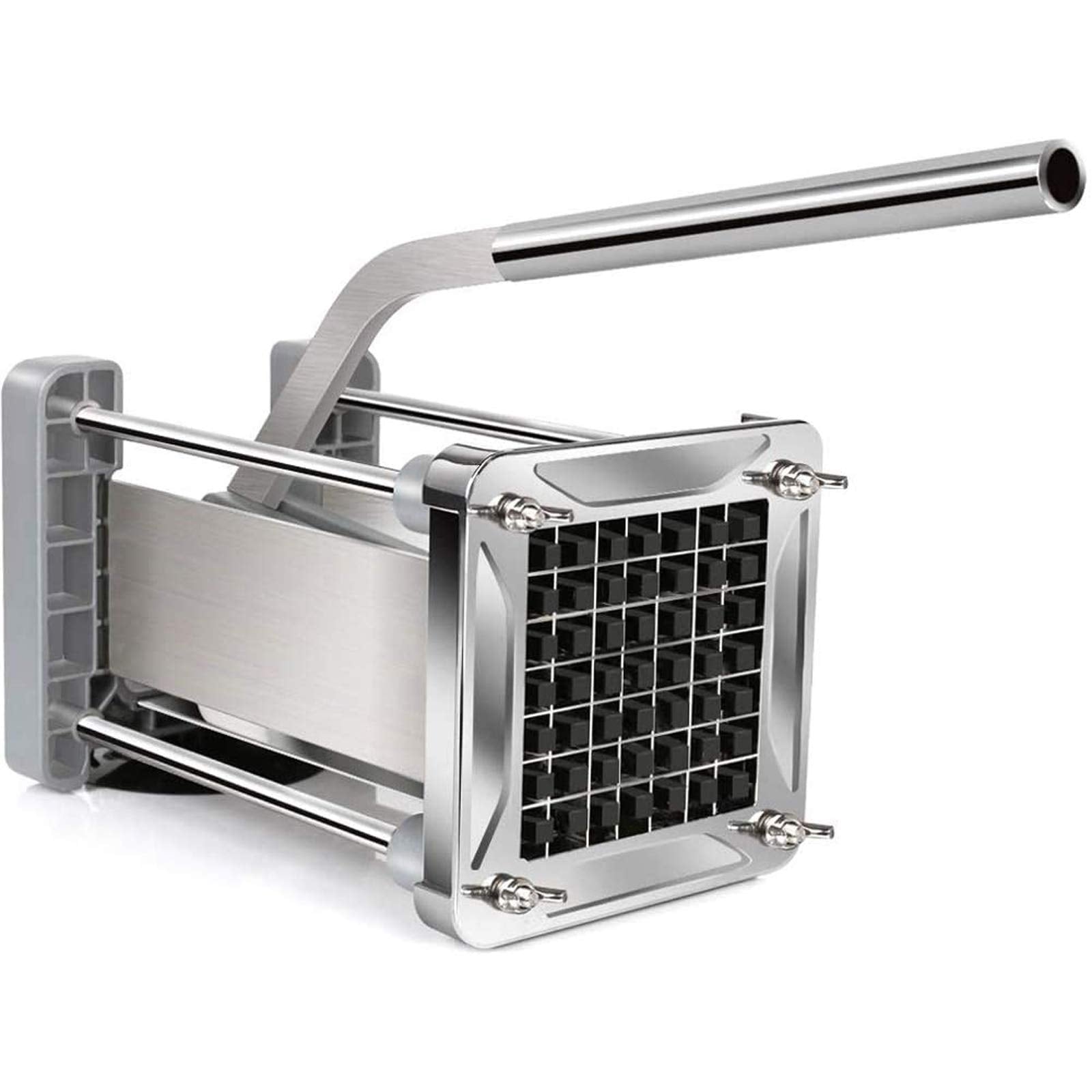 Sopito French Fry Cutter blade close-up shows premium stainless steel for precise cuts.