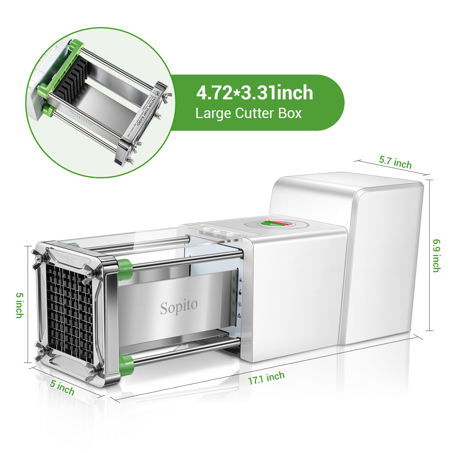 Sopito Arthritis friendly operation with simple forward reverse control.