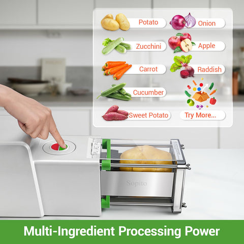 Sopito French Fry Cutter for carrots, cucumbers, and more.