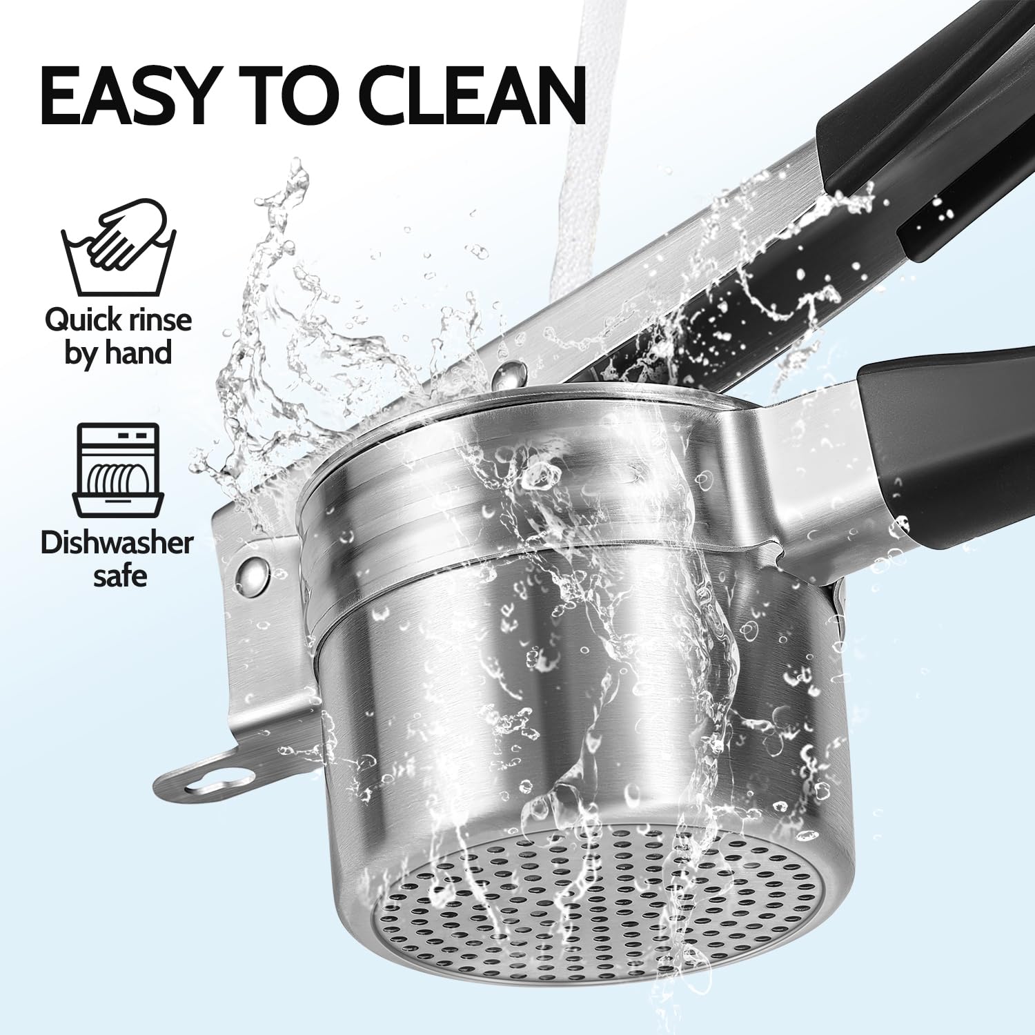 Sopito interchangeable discs let you choose texture levels.