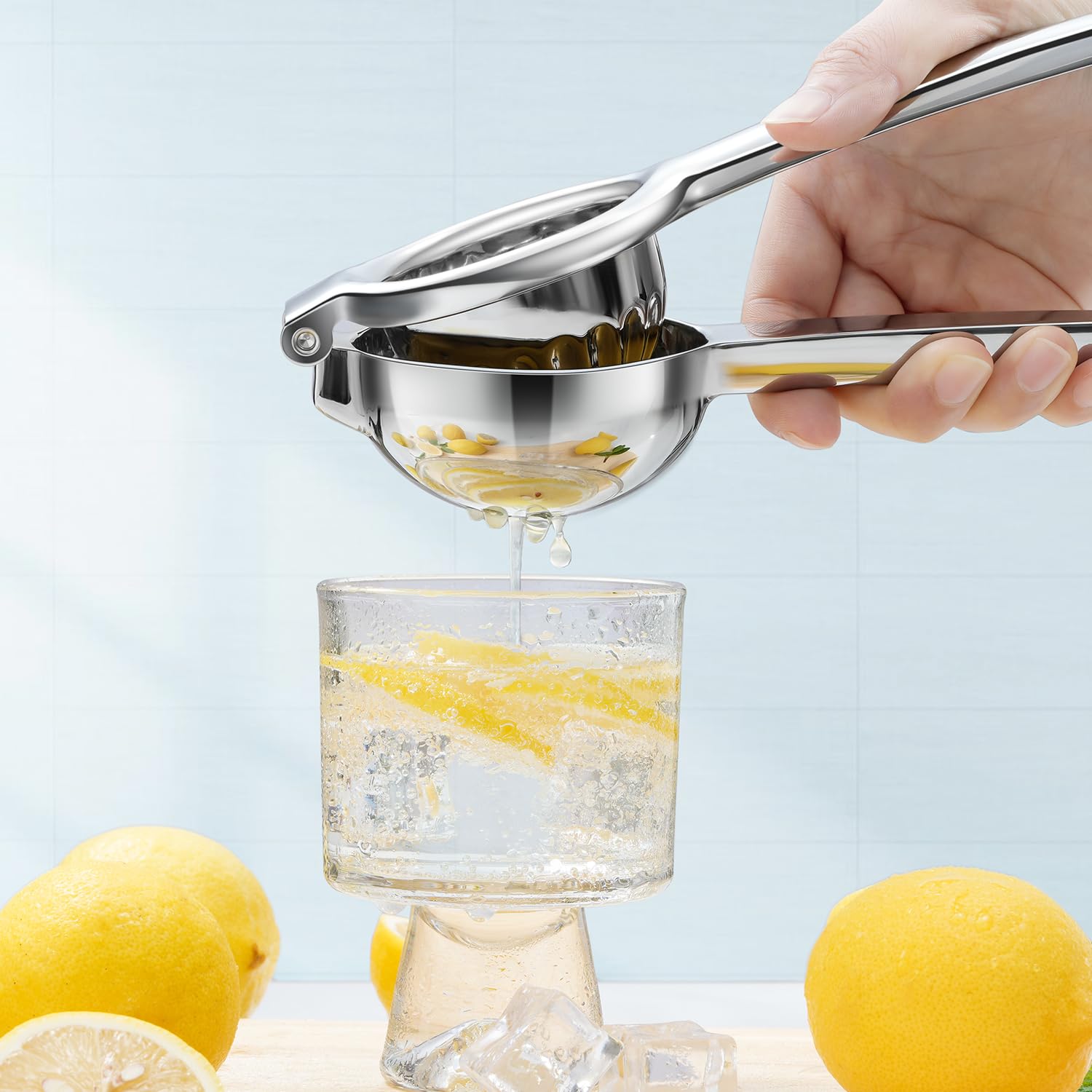 Sopito Lemon Juicer seed-filter for pure pulp-free juice