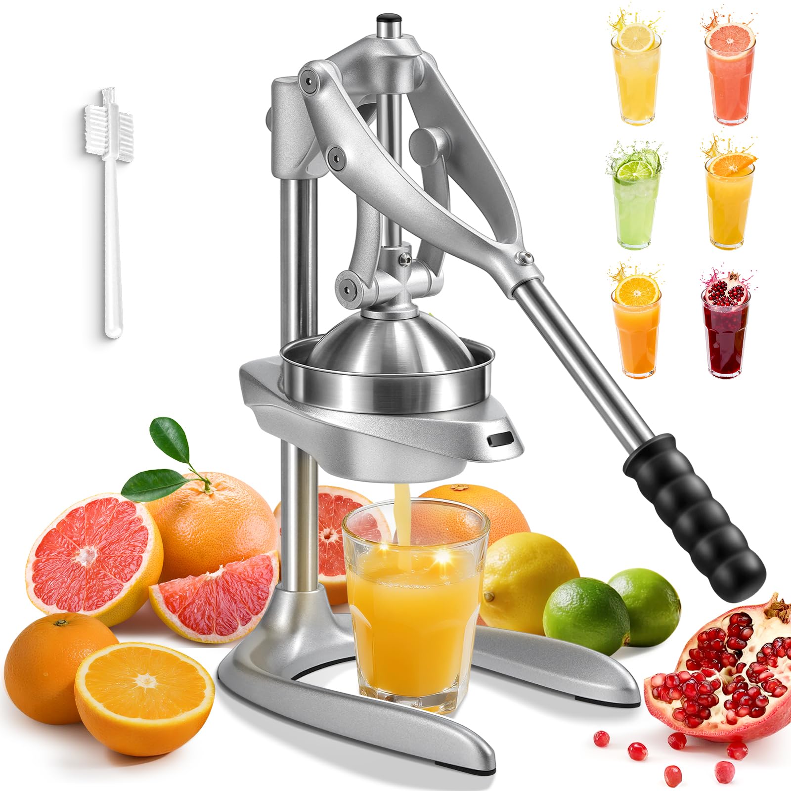 Sopito manual juicer orange-press for easy citrus extraction
