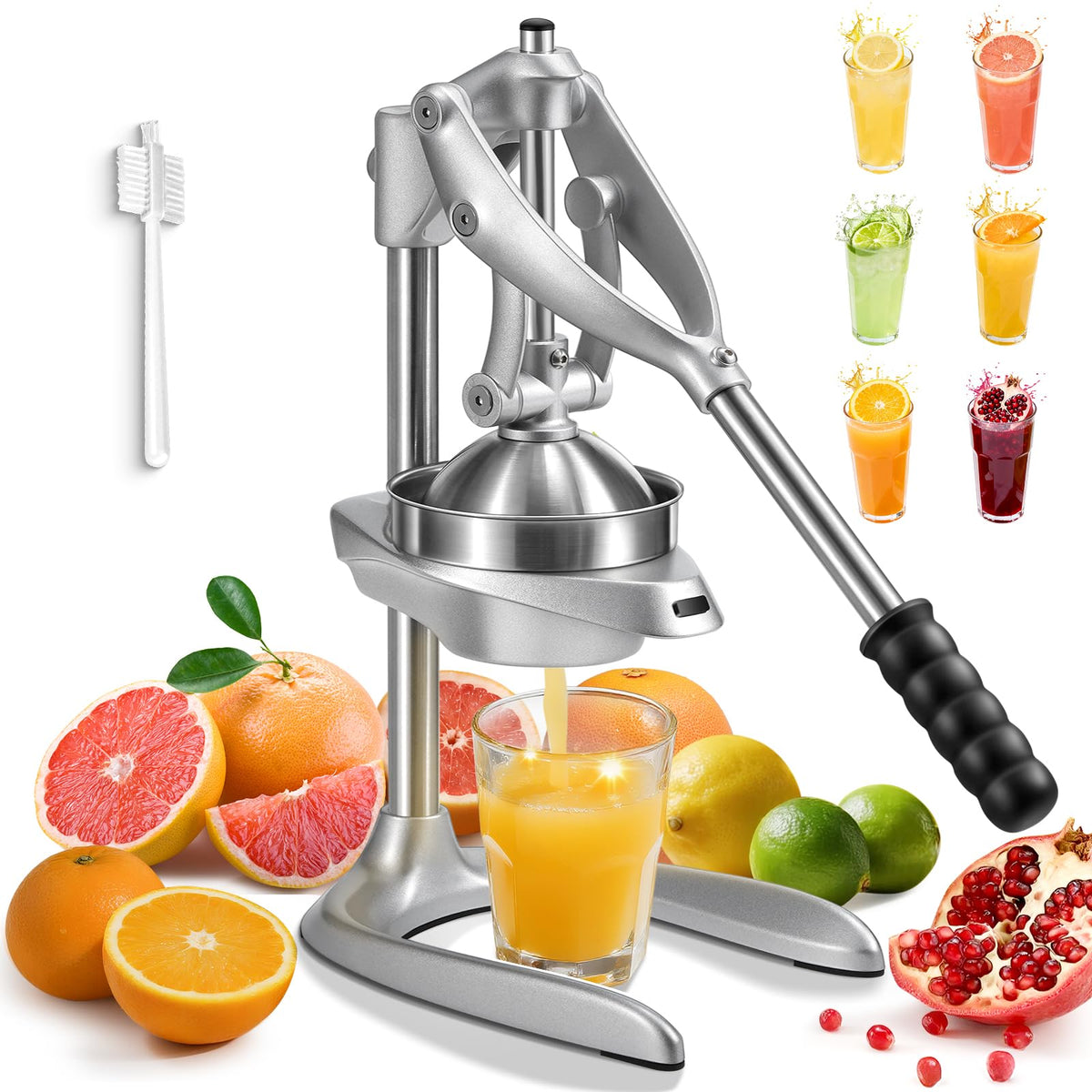 Sopito manual juicer orange-press for easy citrus extraction