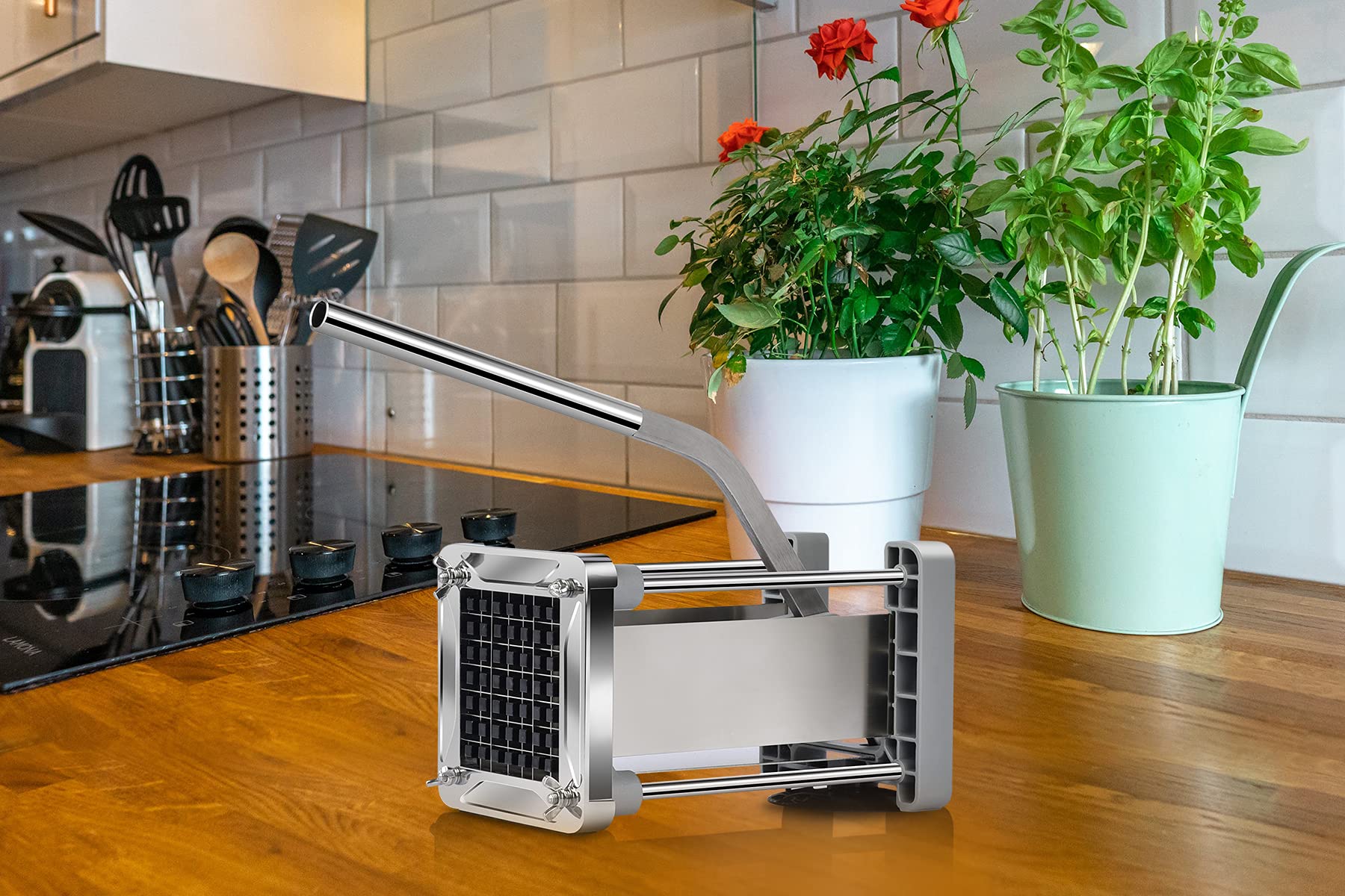 Sopito stainless-steel build conveys restaurant-grade durability and longevity.