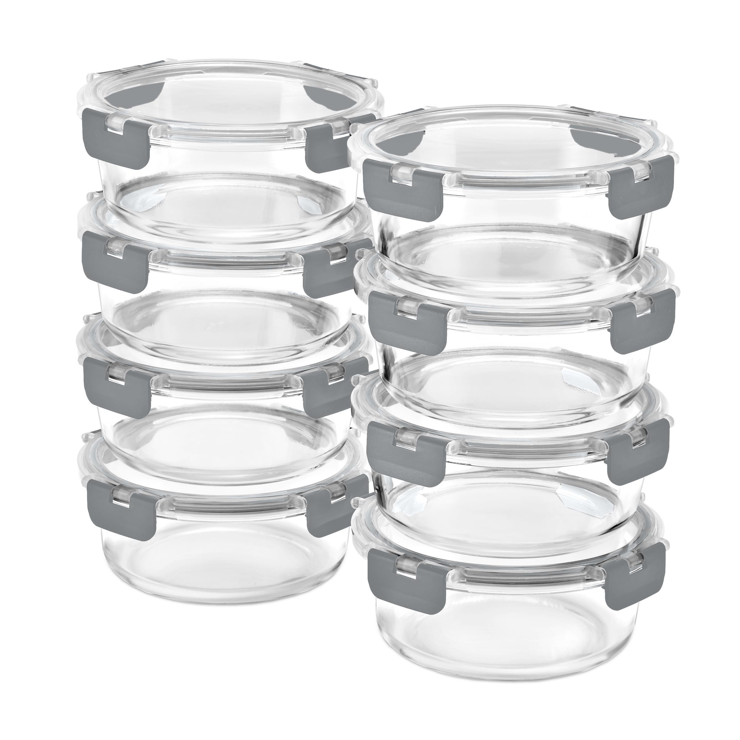 Sorbus leakproof four-sided locking lid keeps meals secure.