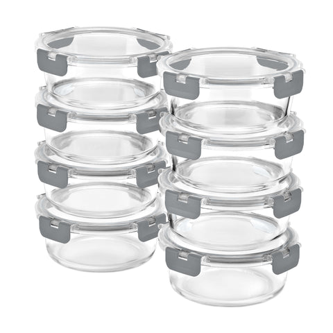 Sorbus leakproof four-sided locking lid keeps meals secure.