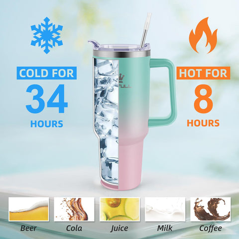 Soufull tumbler interior, dishwasher-safe for easy cleaning after busy days.