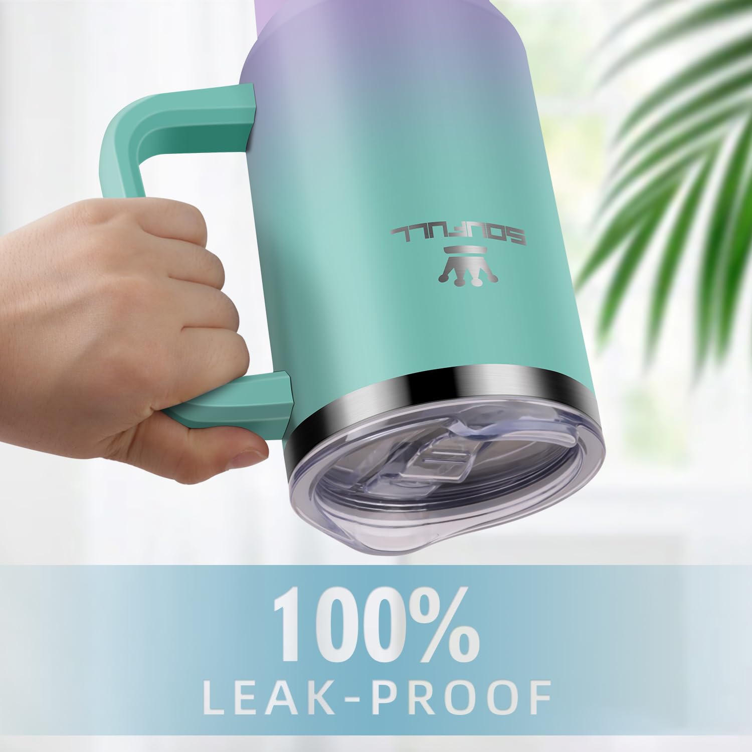 Dishwasher-safe stainless steel interior keeps flavor pure.