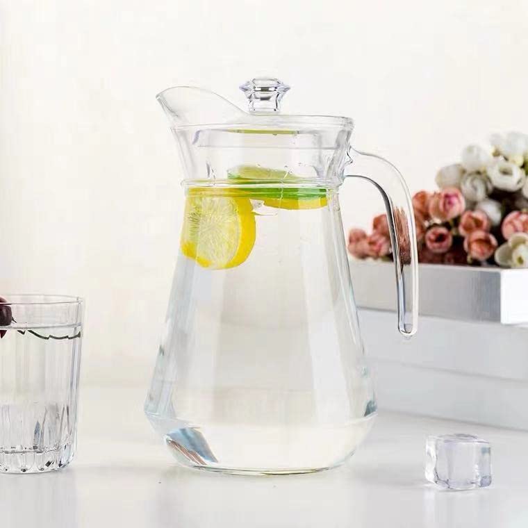 SOUJOY 2L clear heat-resistant BPA-free pitcher