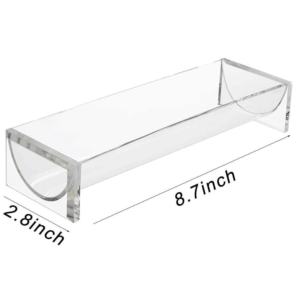 SOUJOY acrylic biscuit stand highlights small treats with sturdy, BPA-free construction.