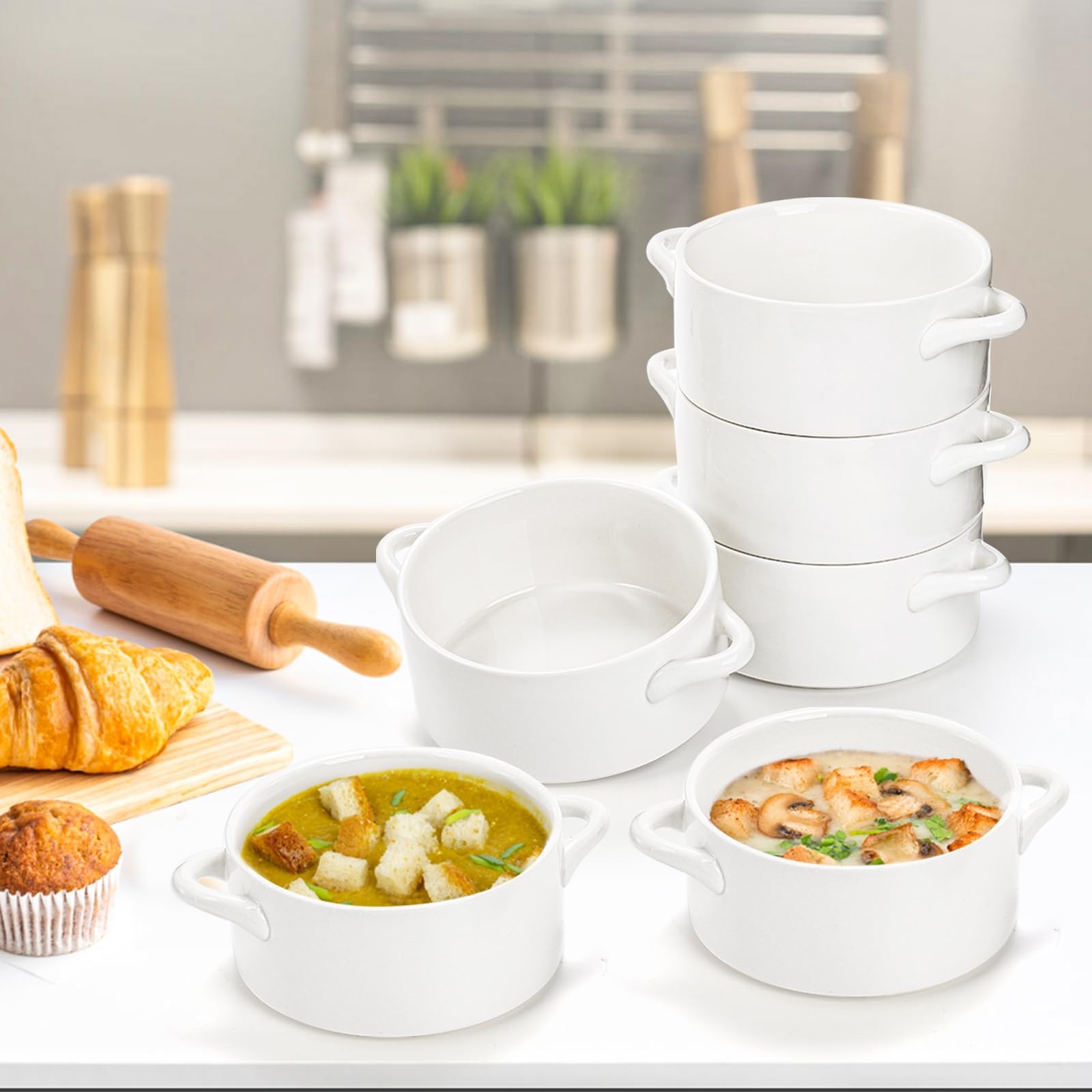 Dishwasher, microwave, fridge safe Soujoy bowls for easy cleanup