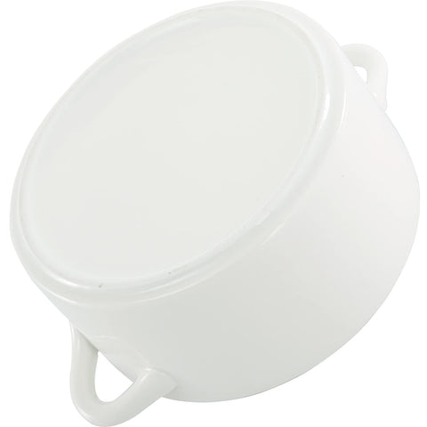 Elegant white Soujoy bowls add timeless style to any table