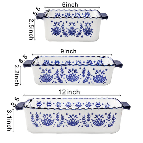 SOUJOY porcelain bakeware medium dish ideal for lasagna and pasta bakes.