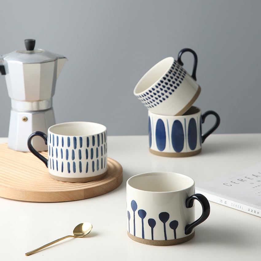 SOUJOY vintage glazed mugs elevate tea or coffee rituals daily.