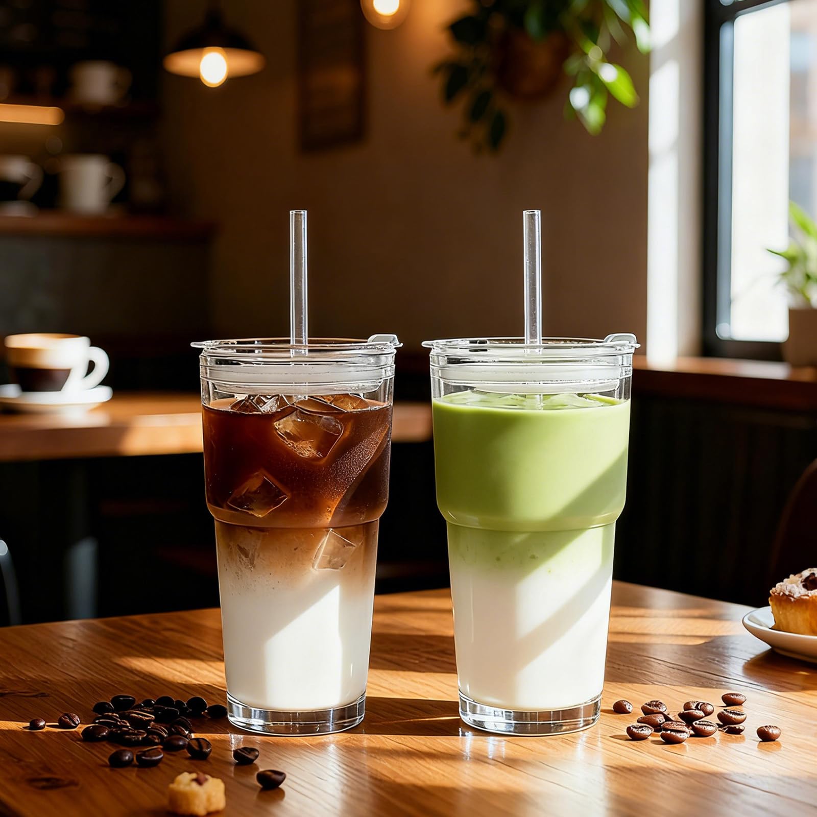 SoulTimes crystal-clear glass for coffee, tea, or juice with elegant presentation.