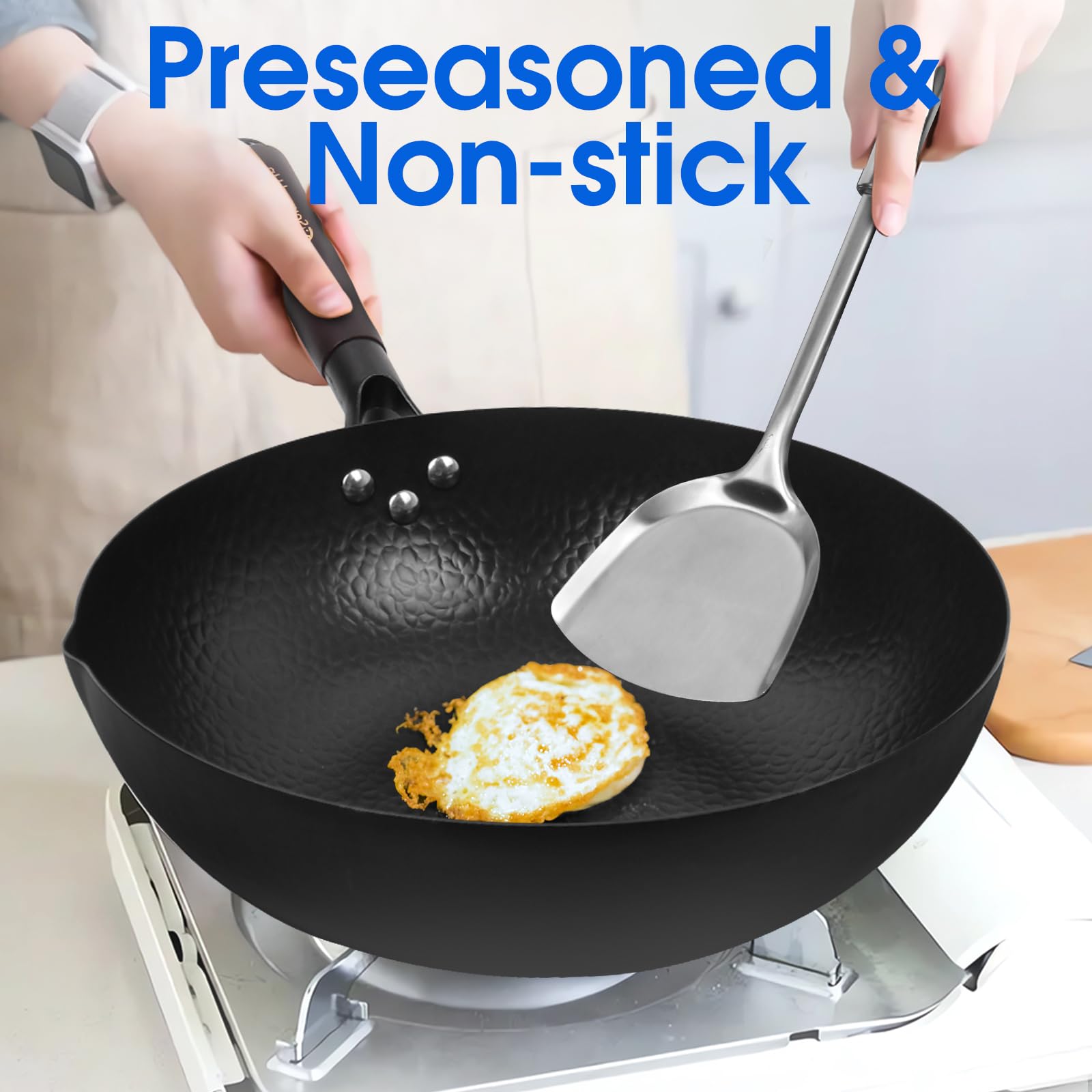 Souped Up Recipes video guide included for mastering wok techniques