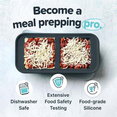 Souper Cubes with fill lines makes portioning precise for 1- or 2-cup servings.