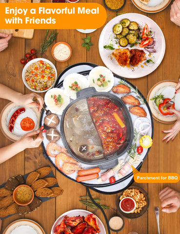 Soupify stylish Korean BBQ hotpot complements any dining space.